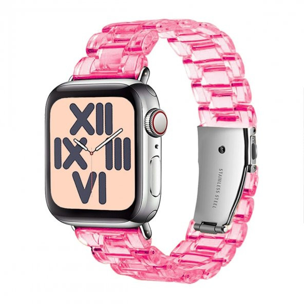 E2M Apple Watch 42-44mm KRD-22 Candy Şeker Pembe Kordon ürün görseli 1