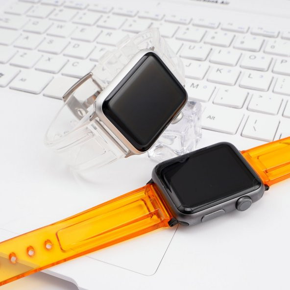 E2M Apple Watch 38-40mm KRD-23 Transparent Yeşil K ürün görseli 1