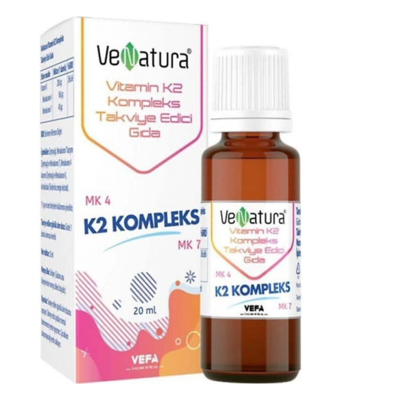 Venatura Vitamin K2 Kompleks Damla 20 ml ürün görseli 1