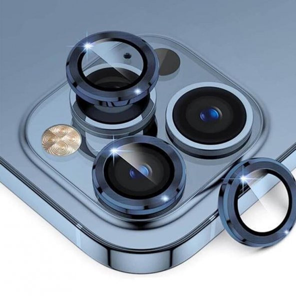 Binano Metal Ring Iphone 11 Pro/11 Pro Max Lacivert Kamera Koruyucu ürün görseli 1