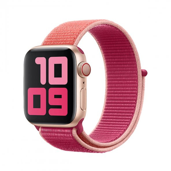 E2M APPLE WATCH 42-44MM KRD-03 HASIR VİŞNE KORDON ürün görseli 1