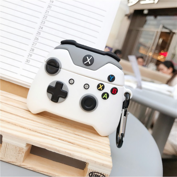 E2M AIRPODS PRO KILIF JOYSTICK BEYAZ ürün görseli 1