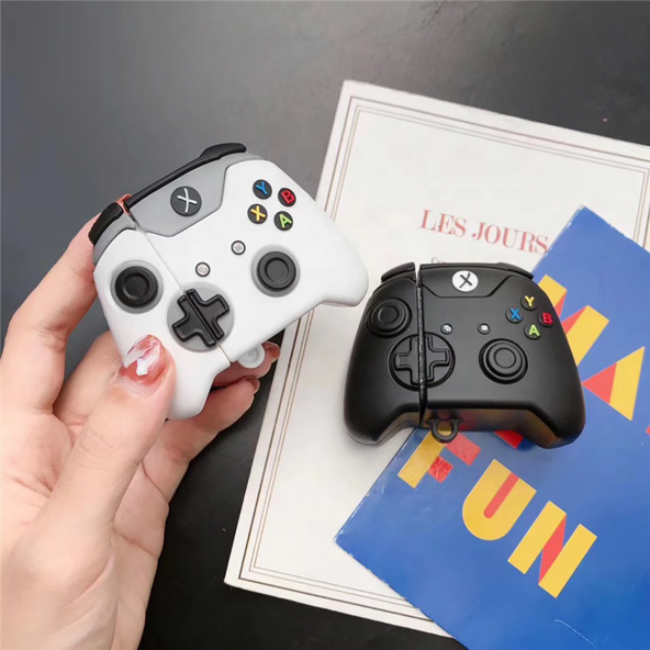 E2M AIRPODS PRO KILIF JOYSTICK BEYAZ - Resim 3