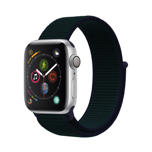 E2M APPLE WATCH 38-40MM KRD-03 HASIR PETROL MAVİSİ ürün görseli 1