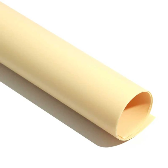 GDX 120x200 cm Açık Turuncu PVC Stüdyo Fon Perde Silinebilir Kırışmaz Ürün Çekim Arka Planı ürün görseli 1