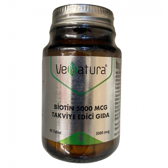 Venatura Biotin 5000 mcg 90 Tablet ürün görseli 1