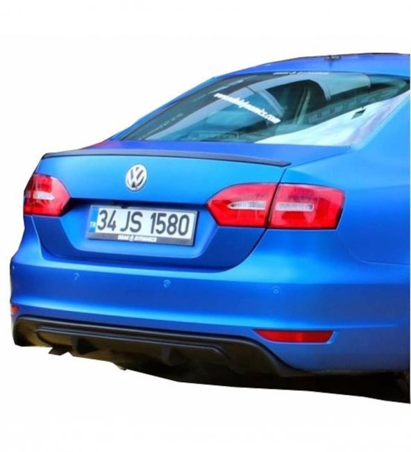 Volkswagen Jetta (2010-2014) R Model Arka Tampon Eki - Difüzör (Plastik) ürün görseli 1