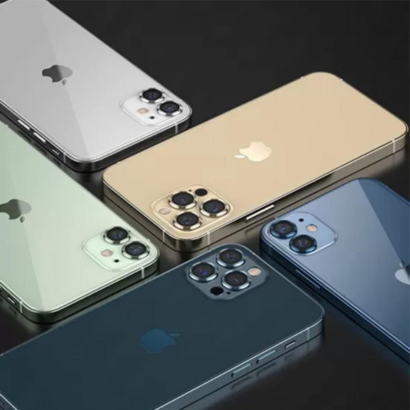 BİNANO METAL RİNG IPHONE 14/14 PLUS MOR KAMERA KOR - Resim 2