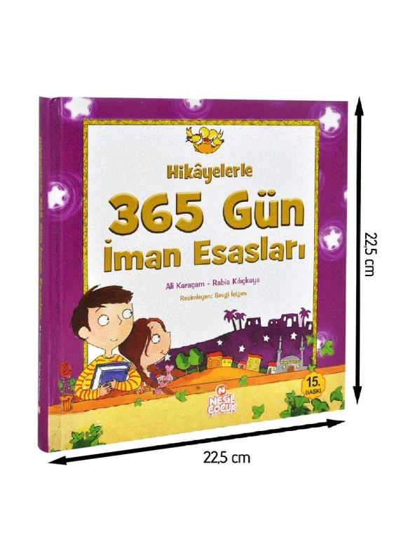 Hikayelerle 365 Gün İman Esasları Dini Eğitici Kitap -1193 ürün görseli 1