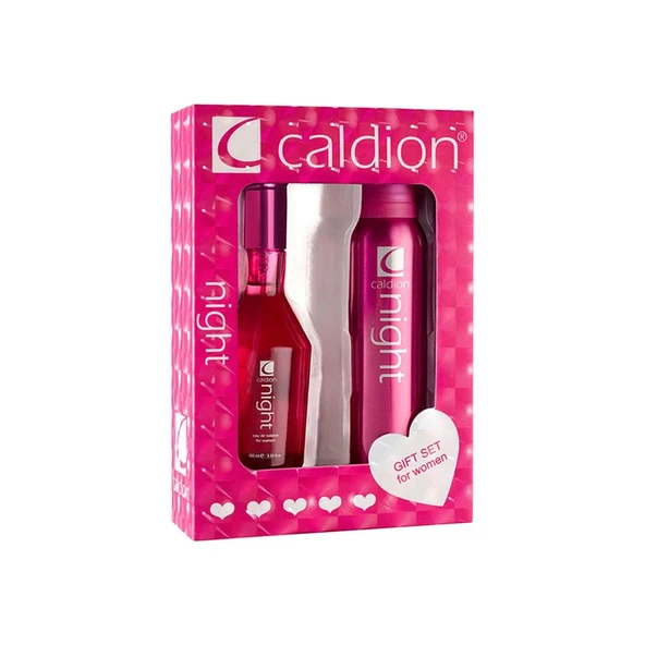 Caldion Night Kadın Parfüm Edt 100ml + Deodorant Sprey 150 Ml Set ürün görseli 1