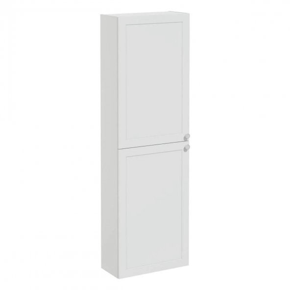 Vitra Root Classic 55 cm Mat Açık Gri Banyo Boy Dolabı Sol 68539 ürün görseli 1