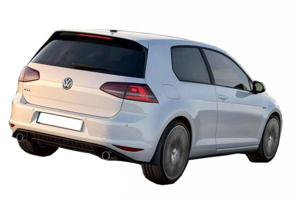 Volkswagen Golf 7 (2012-2016) GTi Arka Tampon Eki (Plastik) ürün görseli 1