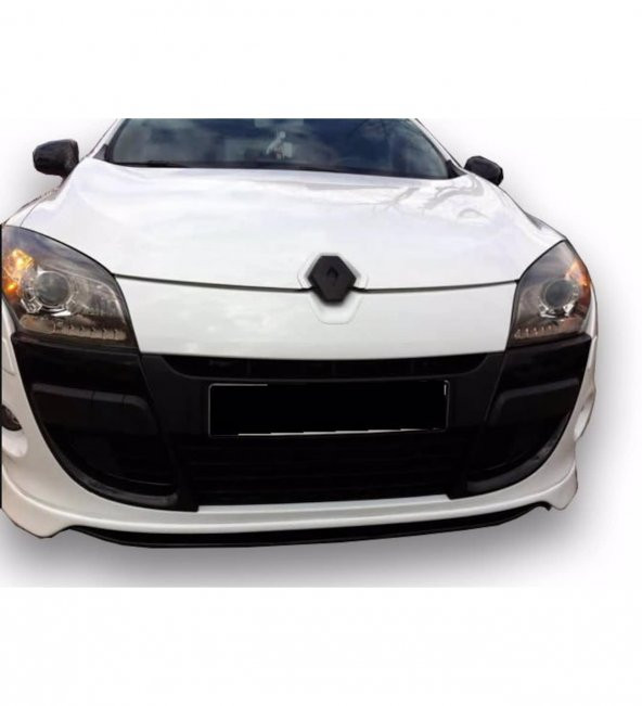 Renault Megane 3 (2009-2013) Sport Ön Tampon Ek + Lip (Plastik) ürün görseli 1