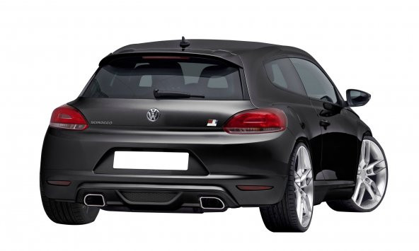 Volkswagen Scirocco (2009-2014) Caractere Arka Tampon Eki - Difüzör (Plastik) ürün görseli 1