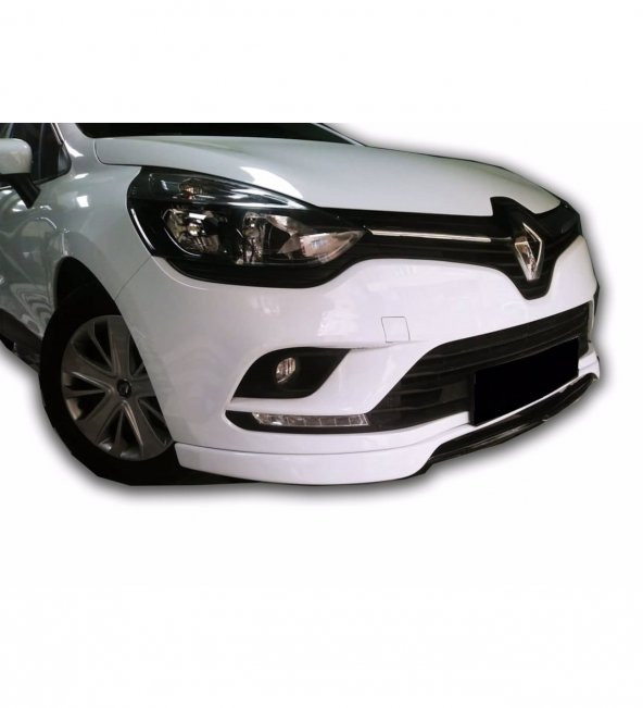 Renault Clio 4 2016 Sonrası Makyajlı Kasa Ön Ek + Lip (Plastik) ürün görseli 1
