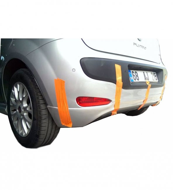 Fiat Punto EVO (2010 Sonrası) Arka Tampon Eki - Difüzör (Plastik) ürün görseli 1