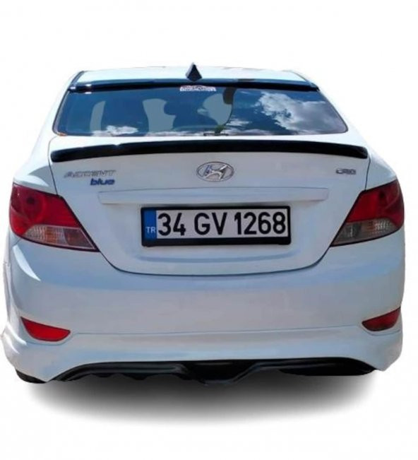 Hyundai Accent Blue  (2011-2019)  Arka Tampon - Eki (Plastik) ürün görseli 1