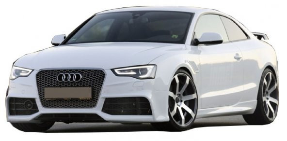 Audi A5 8P3 2008 - 2016 Coupe 2 Kapı RS5 Yan Marşpiyel Seti (Plastik) ürün görseli 1