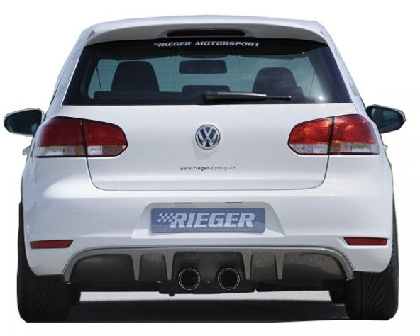 Volkswagen Golf 6 (2009-2012) Arka Tampon Eki - Difüzör (Plastik) ürün görseli 1