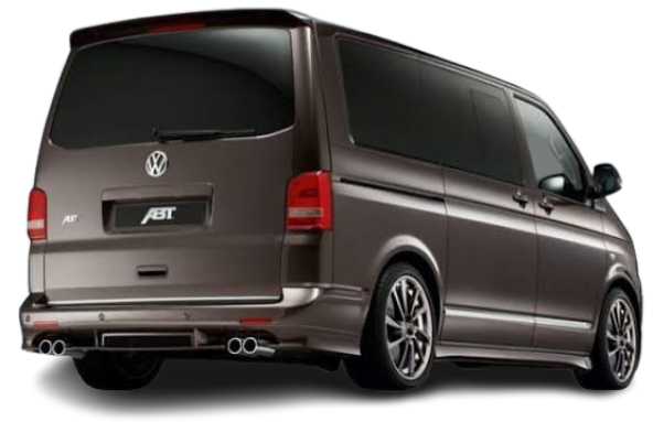 Volkwagen Transporter (2003-2016) Arka Tampon Eki (Plastik) ürün görseli 1