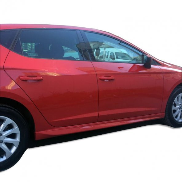 Seat Leon MK3 5F (2013-2019) Aerodinamik Yan Marşpiyel Seti (Plastik) ürün görseli 1