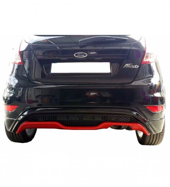 Ford Fiesta (2009-2016) ST Desing Arka Tampon Eki - Difüzör (Plastik) ürün görseli 1
