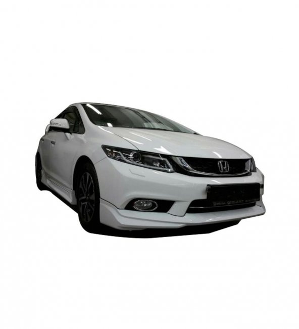 Honda Civic FB7 (2012-2016) Modulo Black Edition Ön Tampon Ek (Plastik) ürün görseli 1
