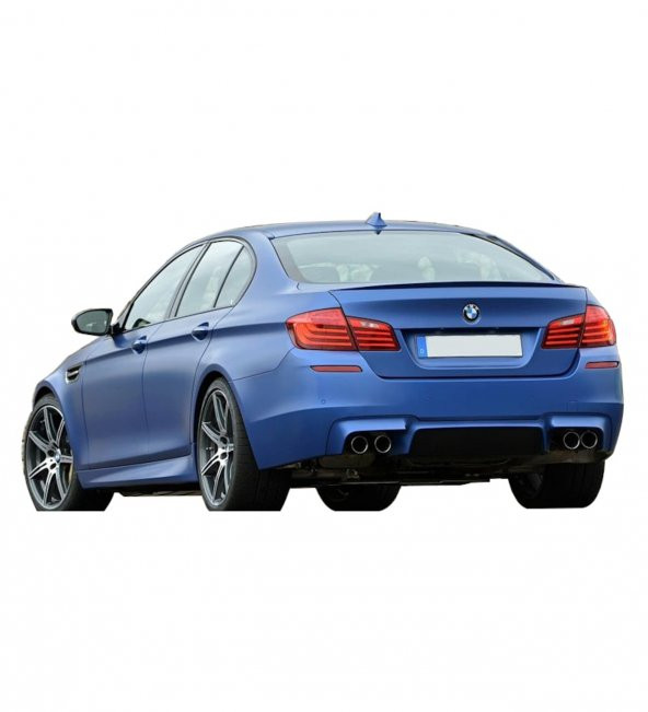 Bmw 5 Serisi F10 (2010 - 2014) M5 Arka Tampon Eki - Difüzör (Plastik) ürün görseli 1