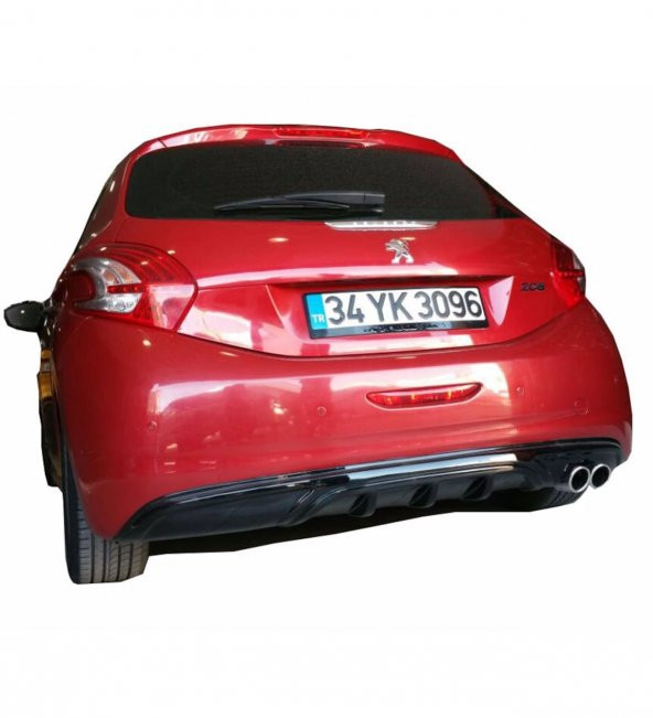 Peugeot 208 (2012-2015) Arka Tampon Eki - Difüzör (Plastik) ürün görseli 1