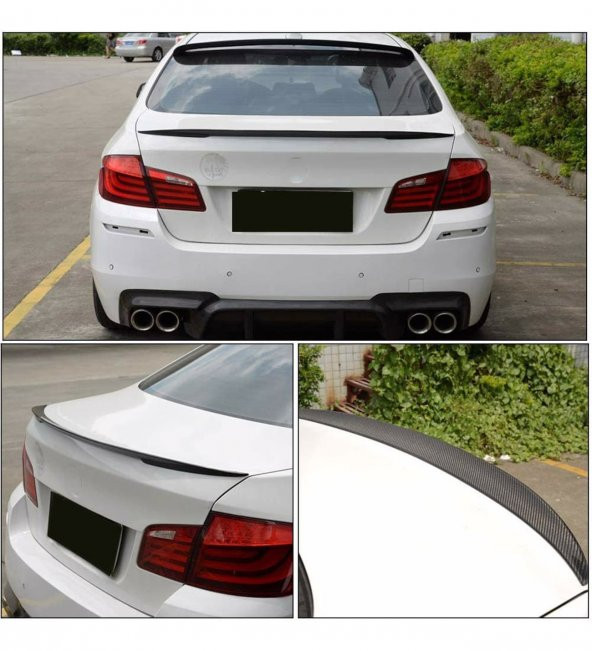 BMW 5 Serisi F10-F10 LCİ M Performance Spoiler (Plastik) (2010-2017) ürün görseli 1