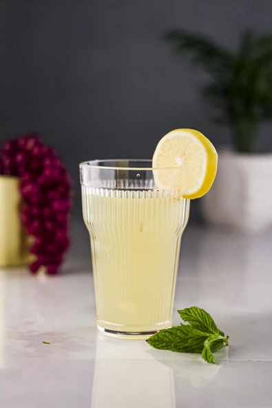 Akrilik Şeffaf Tekli Uzun Bardak & Su Meşrubat Bardağı 400 ml ( Cam Değildir ) ürün görseli 1