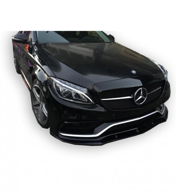 Mercedes C Serisi W205 2015 Sonrası C63 Ön Lip (Plastik) ürün görseli 1