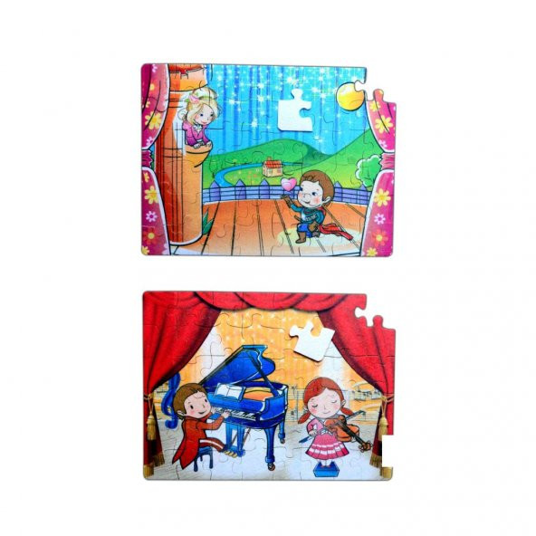 Tox Sahne 5+ Keçe Yapboz - 5 Yaş Puzzle T019 ürün görseli 1
