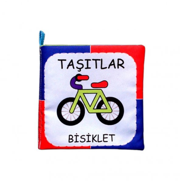 Tox Taşıtlar Kumaş Sessiz Kitap T050 - Bez Kitap , Eğitici Oyuncak , Yumuşak ve Hışırtılı ürün görseli 1