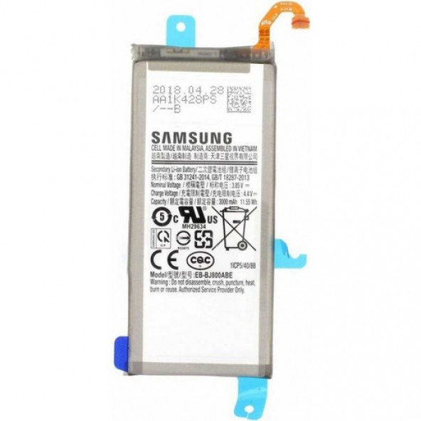 Samsung A5 2018 A8 2018 Batarya Eb-Ba530Abe Uyumlu Yedek Batarya ürün görseli 1