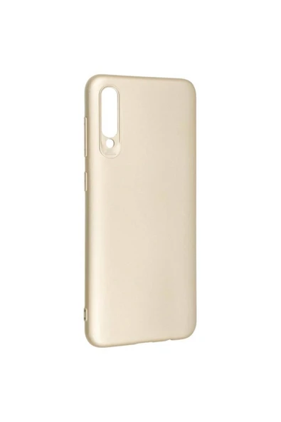 Samsung Galaxy A30S Premium Silikon Kılıf Gold ürün görseli 1