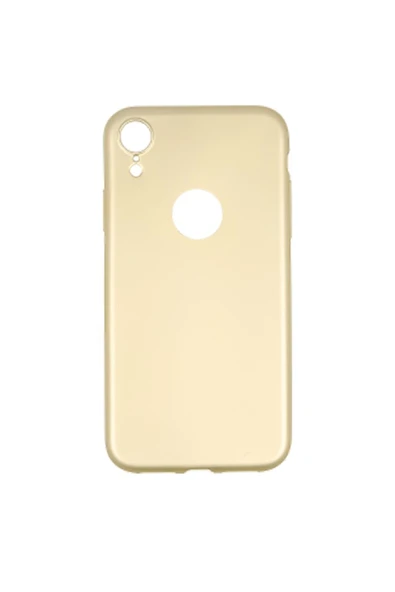 Apple iPhone XR Premium Silikon Kılıf Gold ürün görseli 1