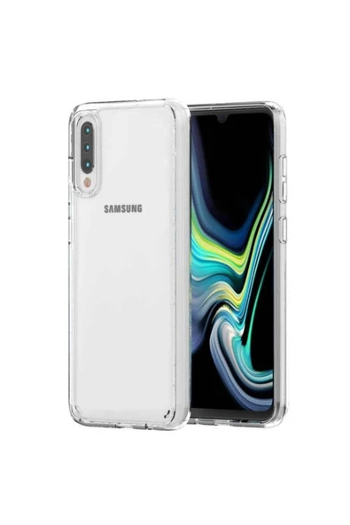 Samsung Galaxy A30S Premium Silikon Kılıf Şeffaf ürün görseli 1