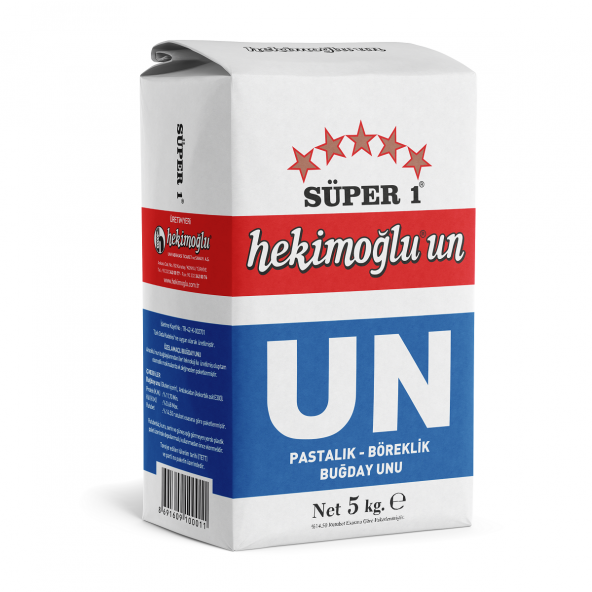 HEKIMOGLU SÜPER-1 5KG PASTALIK BÖREKLİK ürün görseli 1