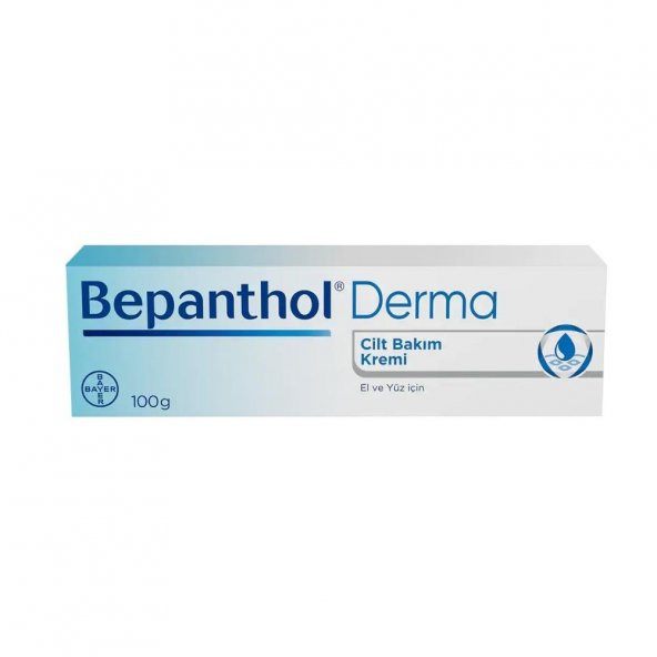 Bepanthol Derma El Ve Yüz İçin Günlük Nemlendirici Cilt Bakım Kremi 100gr ürün görseli 1