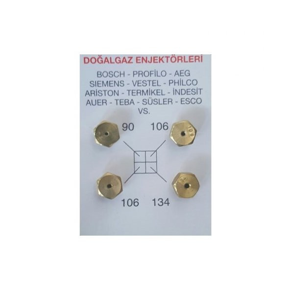 Doğalgaz Enjektör Ocak Takımı (Bosch, Siemens, Profilo, Vestel ) ürün görseli 1