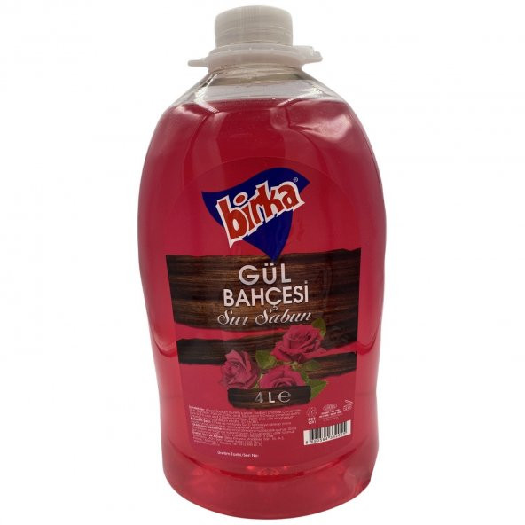 Birka Sıvı El Sabunu, 4000 ml., Gül Kokulu ürün görseli 1