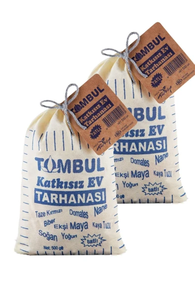 Tombul Katkısız Ev Tarhanası Tatlı 500 G  2 Adet (toplam 1000 G) ürün görseli 1