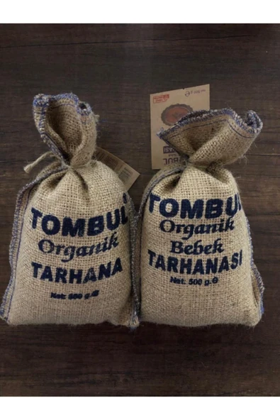 Tombul Organik Tarhana Ve Bebek Tarhana 500 gr X 2 Adet ürün görseli 1