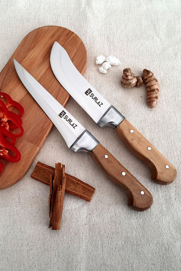 SürLaz Handmade Et Bıçak Seti 2Li Bıçak Seti ürün görseli 1