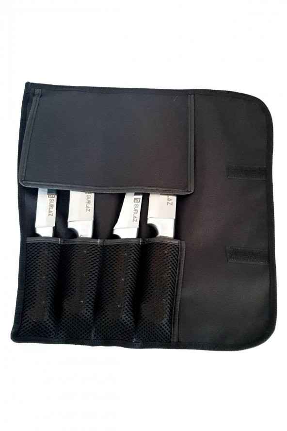 SürLaz Handmade Çantalı Bıçak Seti 4Lü - Resim 2