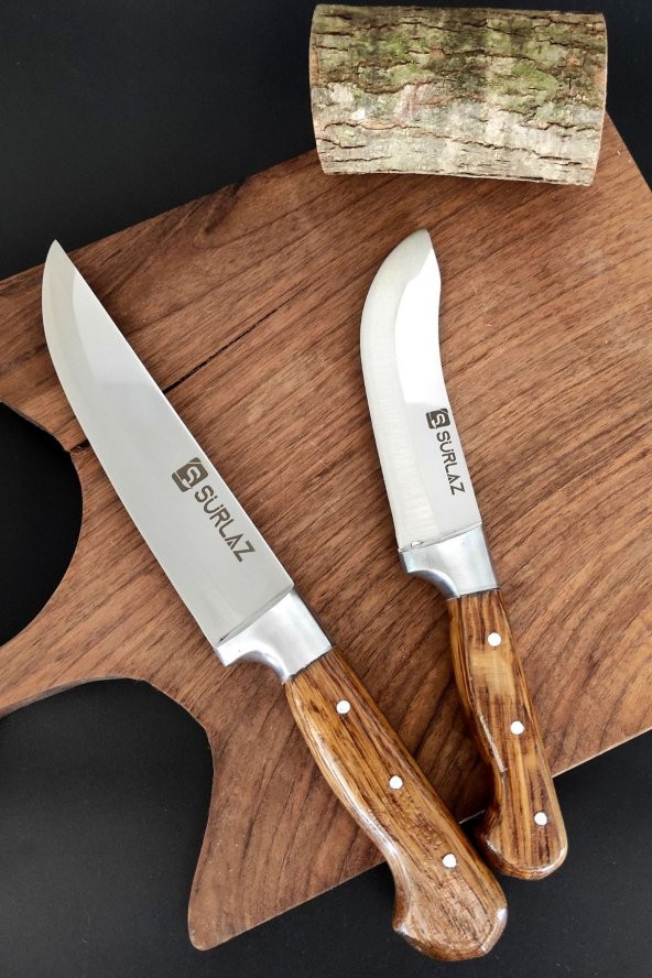SürLaz Mutfak Bıçak Seti 2 Parça Handmade Y-2 ürün görseli 1