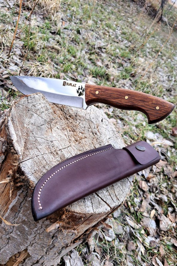 SürLaz Kamp Bıçağı Outdoor Bıçak El Yapımı Kılıflı Bıçak ürün görseli 1