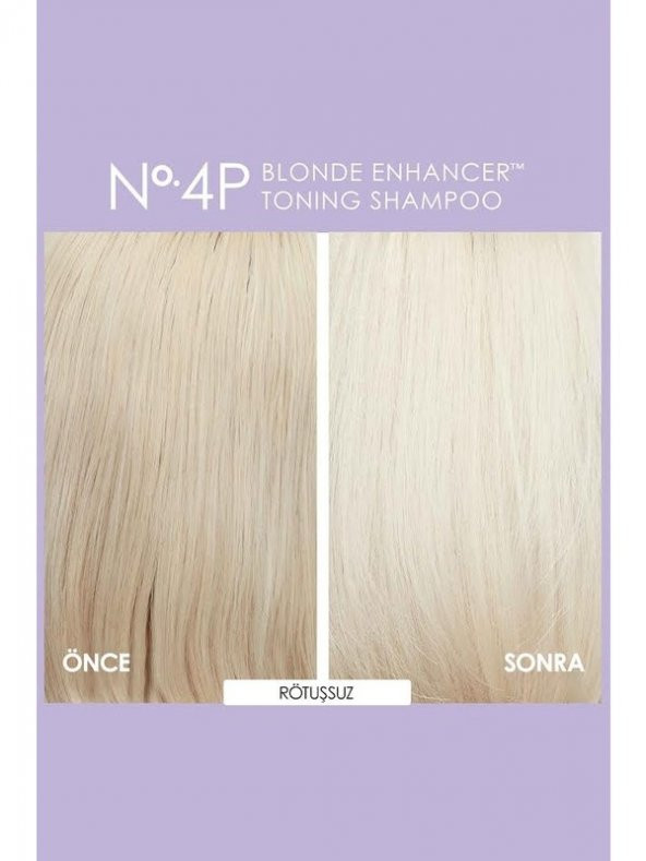 OLAPLEX Nº.4P Blonde Enhancer Toning Shampoo - Sarı Saçlara Özel Renk Koruyucu Şampuan - 250 ML ürün görseli 1