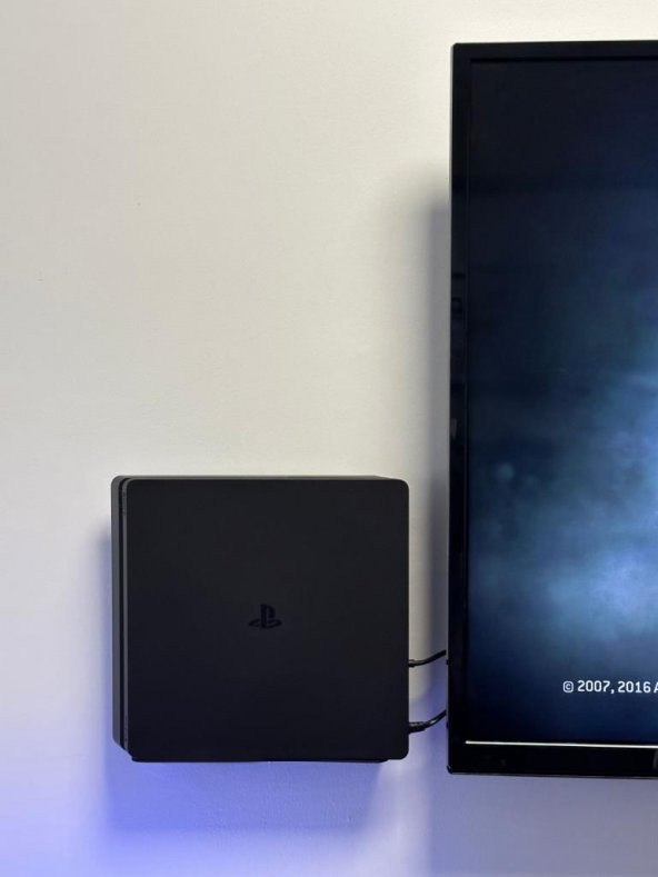 Playstation 4 Duvar Standı Yerden Tasarruf Rahat Hava Akışı Gaming Aksesuar Konsol Tutacağı ürün görseli 1